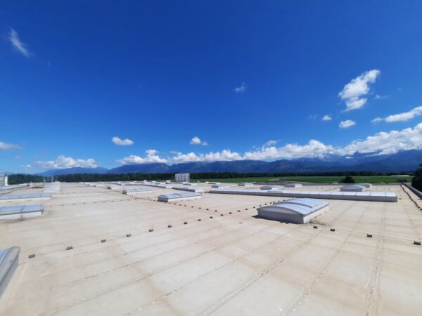 Renovated Cargo-partner continuous rooflights in Šenčur, Slovenia